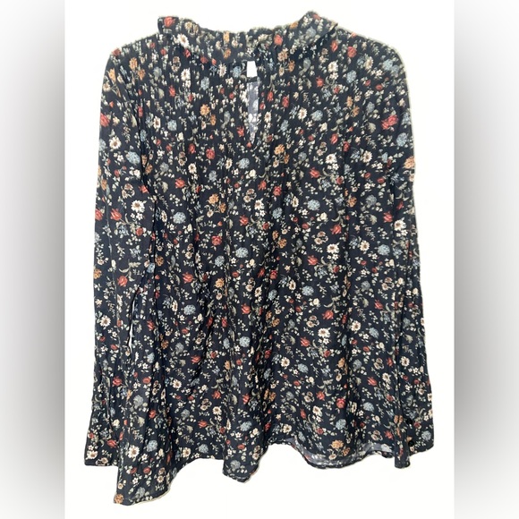 Doen Organic Cotton Plus Floral Boho Cottagecore Praire Top XS - Picture 10 of 11